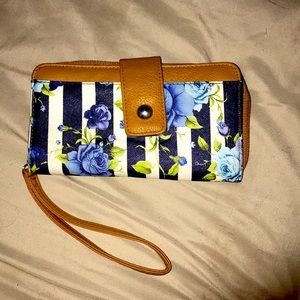 Floral wallet